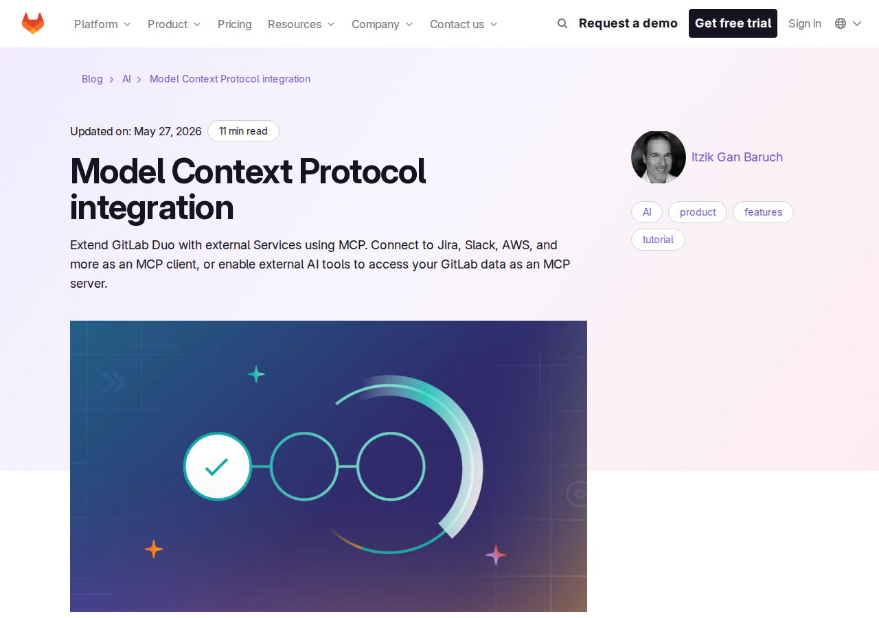 GitLab Duo Agent Platform — Model Context Protocol integration